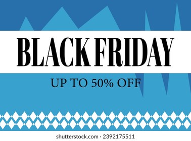plantilla vectorial de venta de viernes negro, 50% 55% 60% 65% 70% 75% 80% 85% 90%