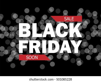 Black friday sale. Vector template