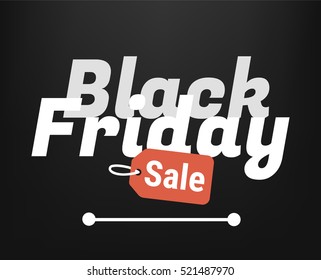 black friday sale vector template