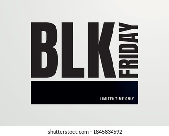 Plantilla de banner del sitio web vectorial de venta del Viernes Negro con tipografía de diseño minimo, limpio y retro. Ilustración Eps10.
