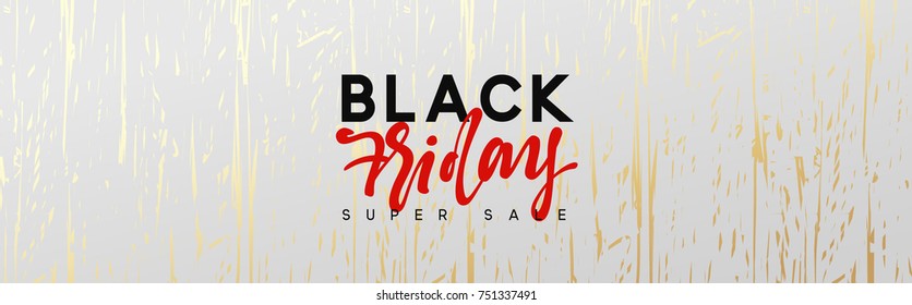 Black friday sale. Web banners, vector illustration. 