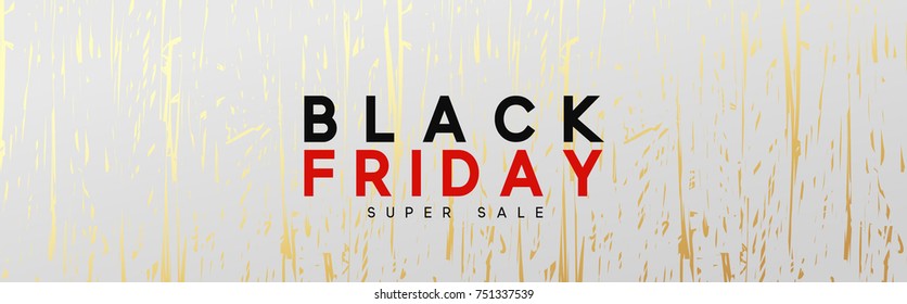 Black friday sale. Web banners, vector illustration. 