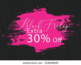 Black Friday sale. Website header or banner design.Social media poster design with discount offer . Black Friday offers.