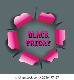 Black Friday Sales design. Vector illustration.