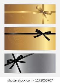 Black Friday Sales gift voucher or banner background