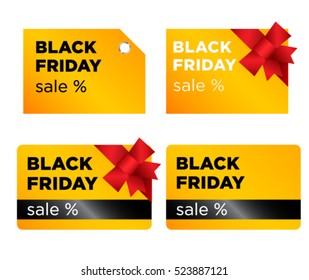 Black Friday sales. Label holiday sales
