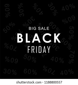 Black Friday sales poster