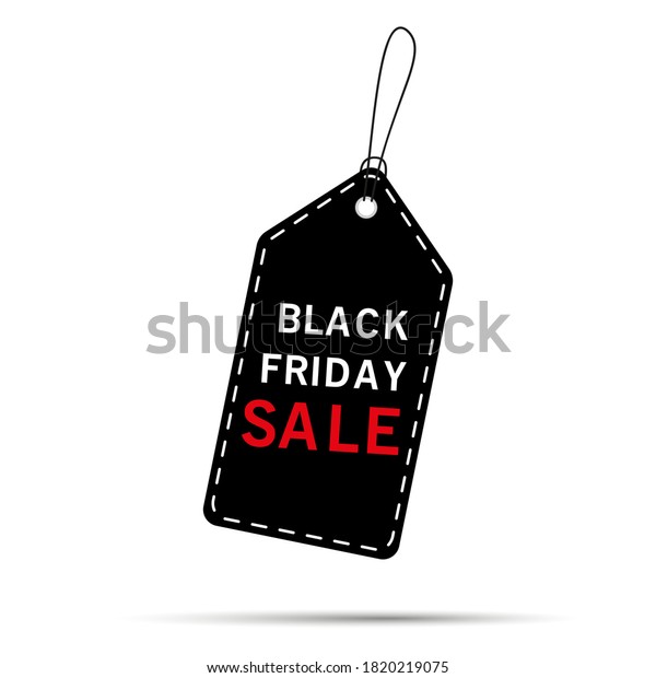 Black Friday sales tags. Black Friday\
design, sale, discount, advertising, marketing price tag. Clothes,\
furniture, cars sale Vector\
illustration