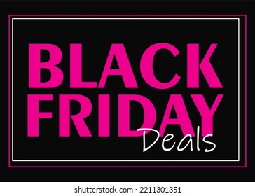 Imágenes de arte vectorial de ventas de friday negro