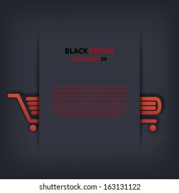 Black Friday sales vector illustration suitable for advertising, vouchers, gift cards, posters. Eps10 vector illustration