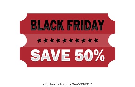 Black Friday Save 50% Discount Offer