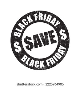 Black Friday Save Stamp