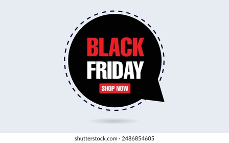 Black Friday Shop Now Label Vector Art Template Design
Get ready to save big with our exclusive Black Friday deals! Perfect for promotions and sales.