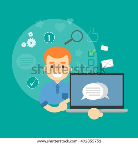 Black Friday shopping banner concept with salesman characters. Cyber monday sale concept. 