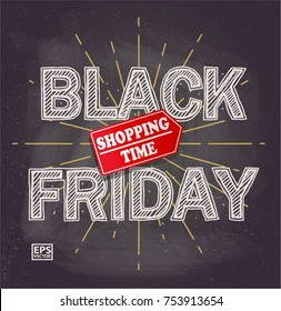 black friday shopping time
