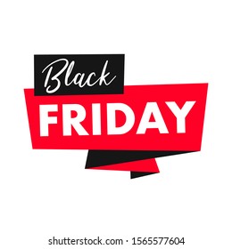 Black Friday Sign Text  Vector Typography Calligraphy font