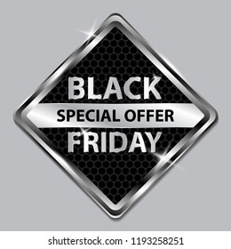Black Friday Silver Design