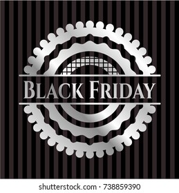 Black Friday silver emblem