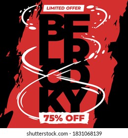 BLACK FRIDAY SOCIAL MEDIA POST FEED BACKGROUND DISCOUNT BANNER TEMPLATE FREE VECTOR