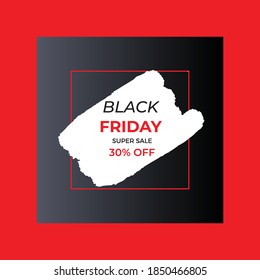 Black Friday social media post template
