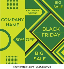 Black Friday Social Media Post