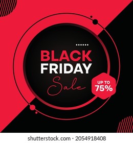 Black Friday Social Media Post Web Template