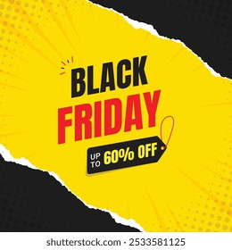 Black Friday social media post template, Black Friday venda, Exclusive Offer template. design de banner para Black Friday, Até 75% de desconto, 50%, 70% de desconto, 80% de desconto com vários planos de fundo, Modelo de oferta.