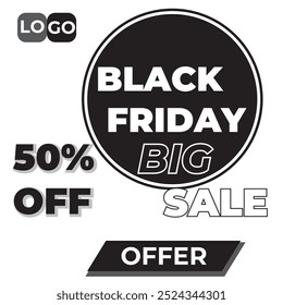 Black friday social post design