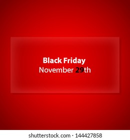 black friday with special design for your website