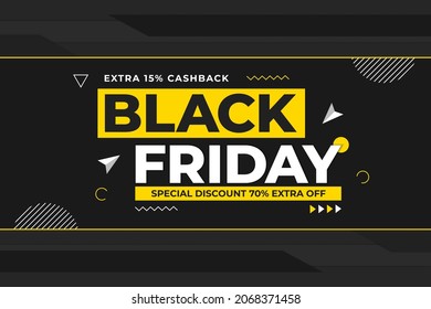 Black friday special discount banner