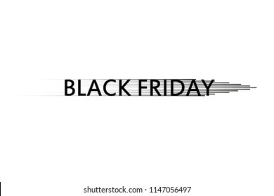 Black Friday Speed icon on the white background ,