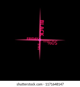 Black Friday Speed icon on the black background ,