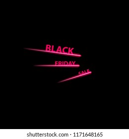 Black Friday Speed icon on the black background ,