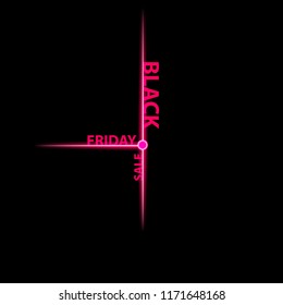 Black Friday Speed icon on the black background ,