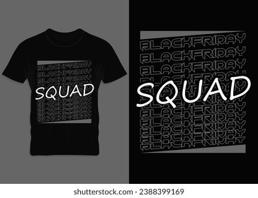 Diseño de camisetas de ilustraciones vectoriales del Viernes Negro para todos.