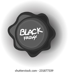Black friday Stamp Badge