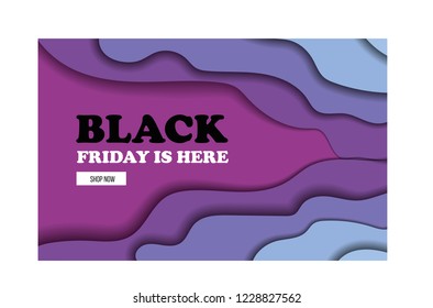 Black Friday. Super discount. Vector illustration.