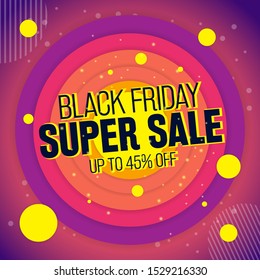 Black Friday Super Sale Discount template 