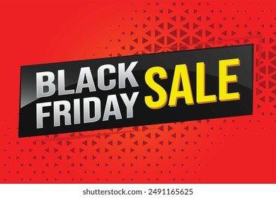 Black Friday super sale poster banner graphic design icon logo sign symbol social media website coupon for use landing page, template, note, web, mobile app, poster, banner, flyer, backdrop

