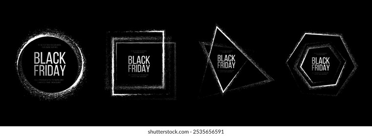 Black Friday Super Sale. Realistic neon luminous round frame set. Discount banner for the holidays. PNG. Light neon Twirl dust. Curve light effect of neon line. Luminous blue circle.	