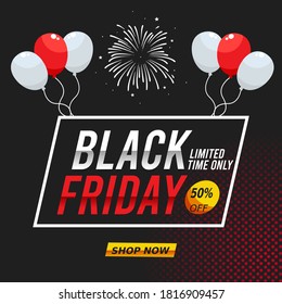 Black Friday Super Sale Vector Design