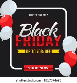 Black Friday Super Sale Vector Design