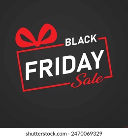 Black Friday sorprenda caja mega venta badge design 2024