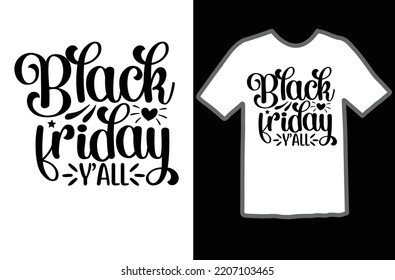 Black Friday y’all svg design