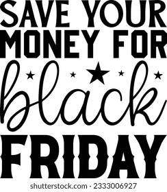 black friday svg design and eps file