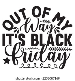Archivo vector de diseño SVG de Black Friday.