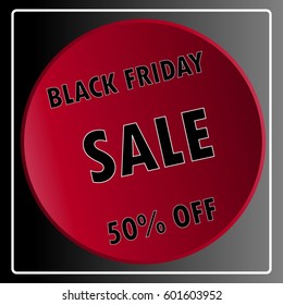 Black Friday symbol