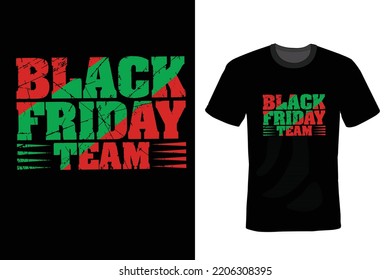 Black Friday T- shirt Design Templet 
