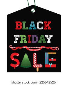 Black Friday tag.