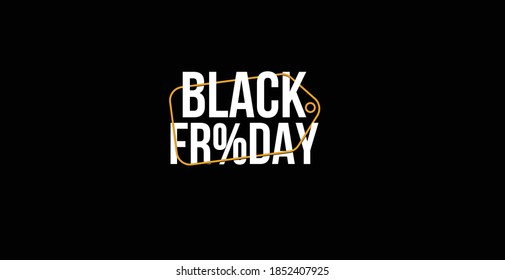 Black Friday Tag creative sign. Selo de Black Friday tag para assinar campanha de Black Friday